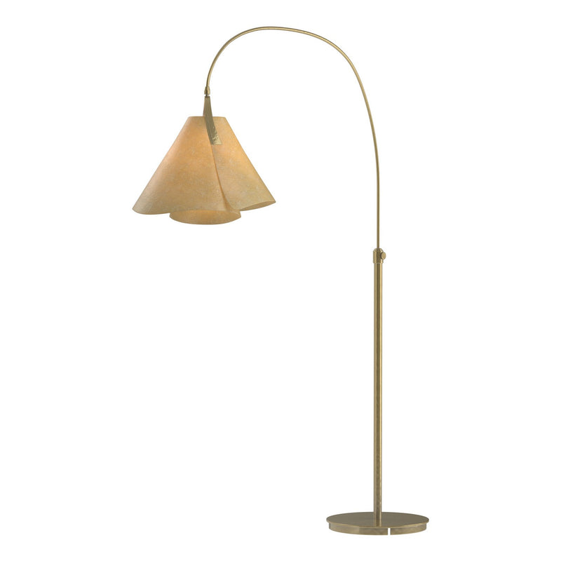 Hubbardton Forge 234505-SKT-86-SI1992 One Light Floor Lamp, Modern Brass