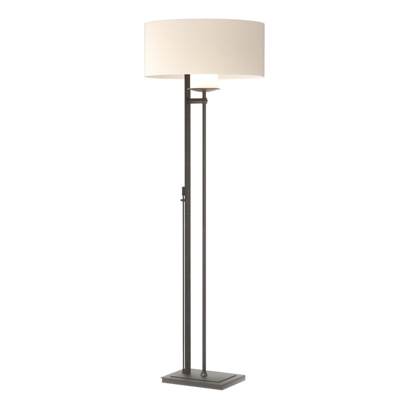 Hubbardton Forge 234901-SKT-10-SE2095 One Light Floor Lamp, Black