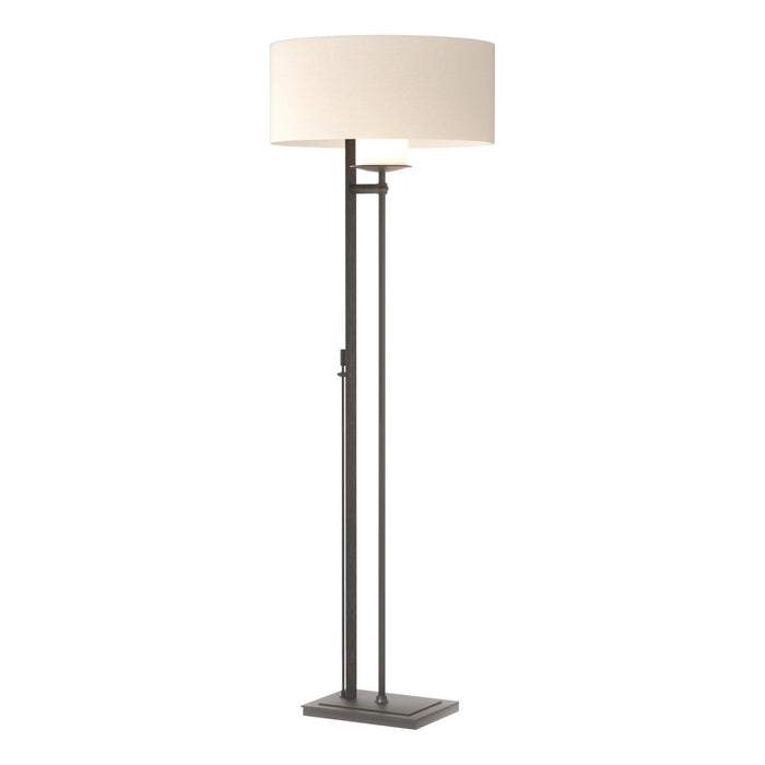 Hubbardton Forge 234901-SKT-10-SE2095 One Light Floor Lamp, Black