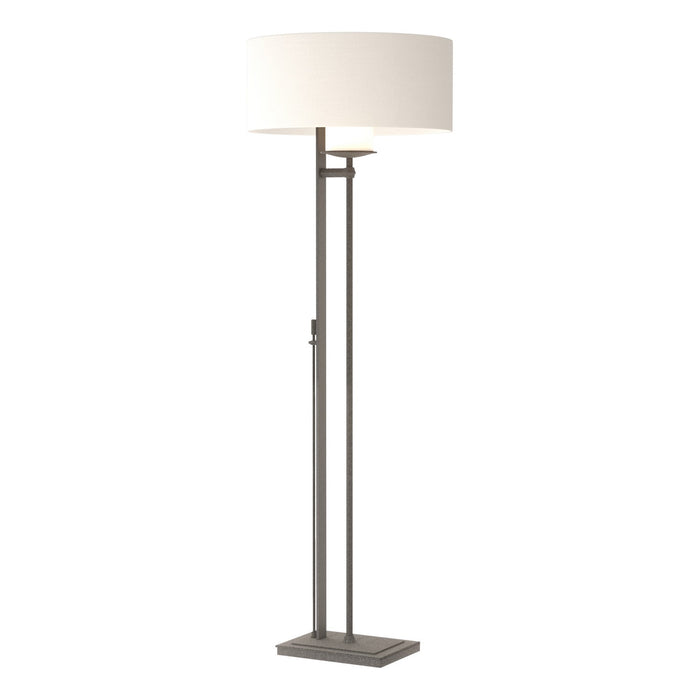 Hubbardton Forge 234901-SKT-20-SF2095 One Light Floor Lamp, Natural Iron