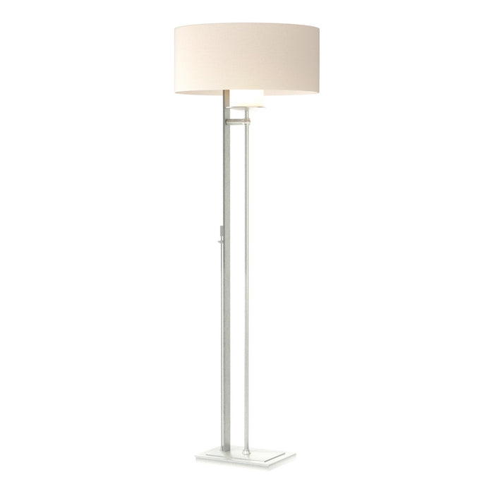 Hubbardton Forge 234901-SKT-82-SE2095 One Light Floor Lamp, Vintage Platinum