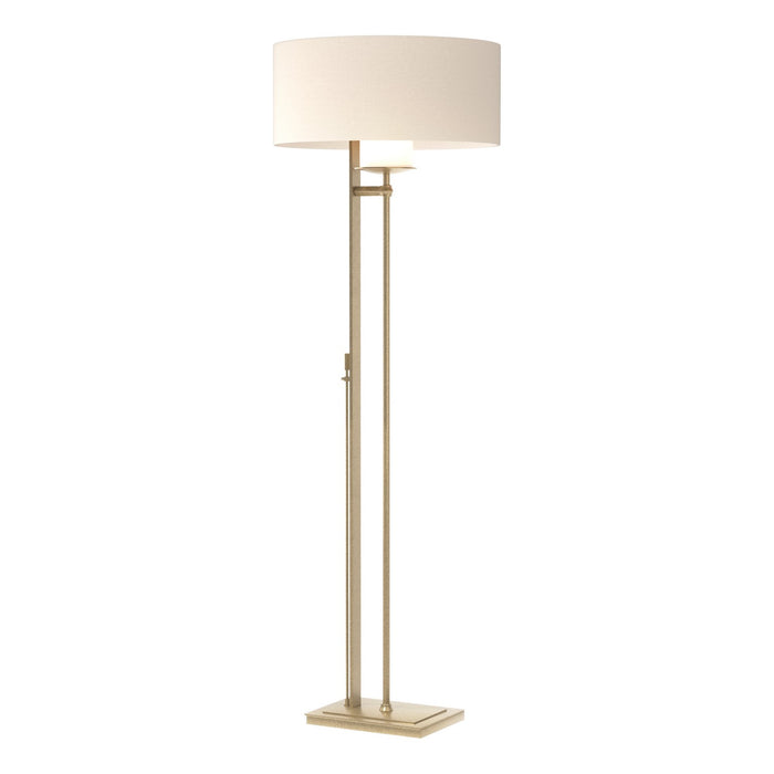 Hubbardton Forge 234901-SKT-84-SE2095 One Light Floor Lamp, Soft Gold