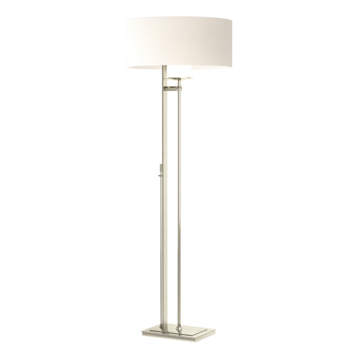 Hubbardton Forge 234901-SKT-85-SF2095 One Light Floor Lamp, Sterling