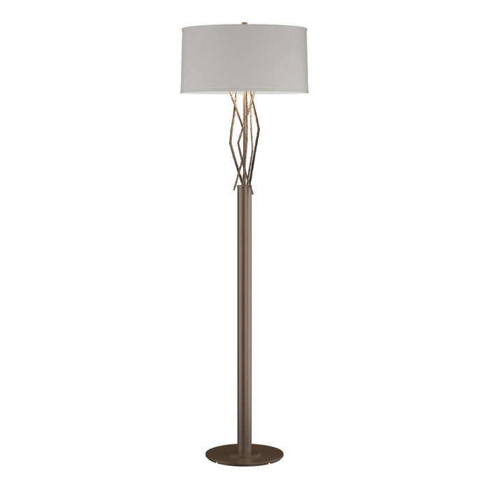Hubbardton Forge 237660-SKT-05-SE1899 One Light Floor Lamp, Bronze