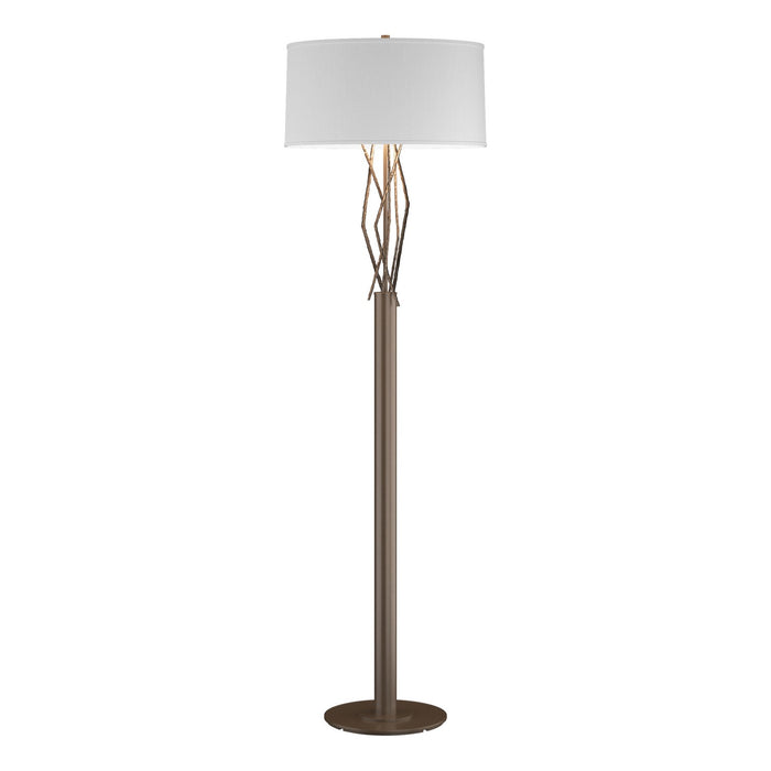 Hubbardton Forge 237660-SKT-05-SF1899 One Light Floor Lamp, Bronze