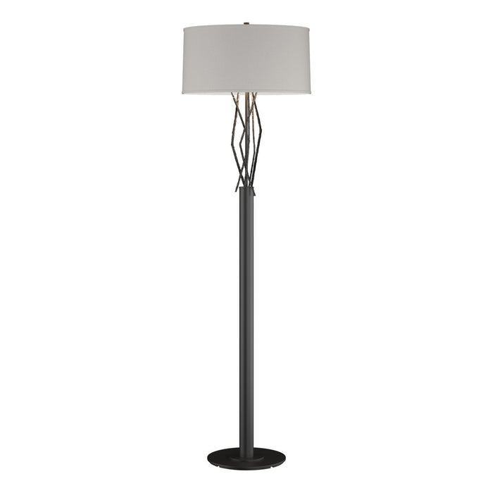 Hubbardton Forge 237660-SKT-10-SE1899 One Light Floor Lamp, Black