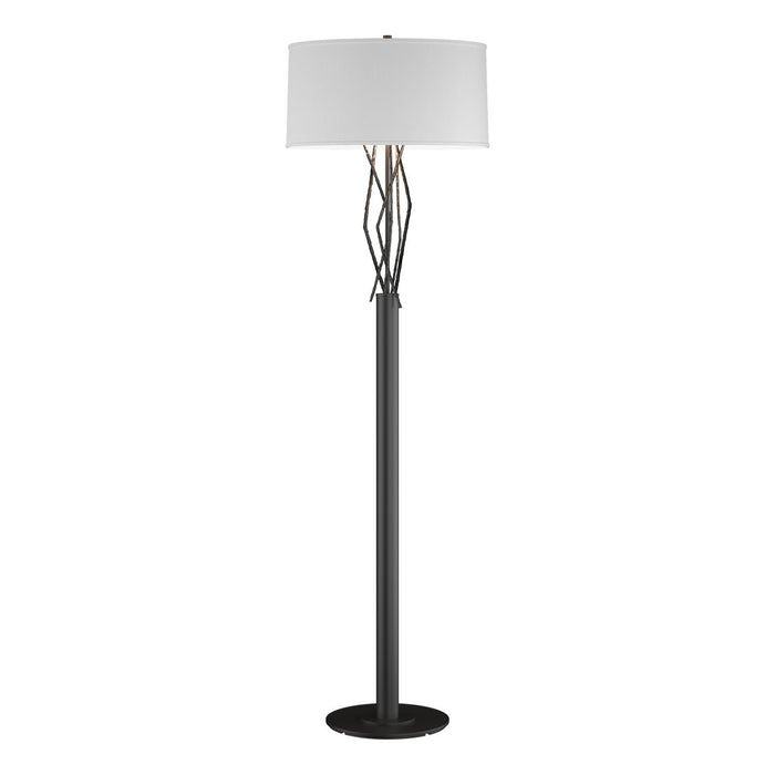 Hubbardton Forge 237660-SKT-10-SF1899 One Light Floor Lamp, Black