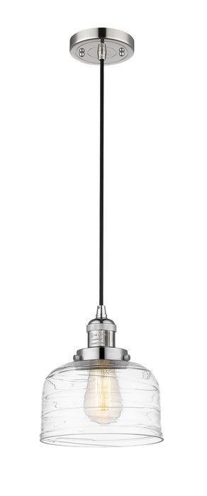 Innovations 201C-PN-G713 One Light Mini Pendant, Polished Nickel