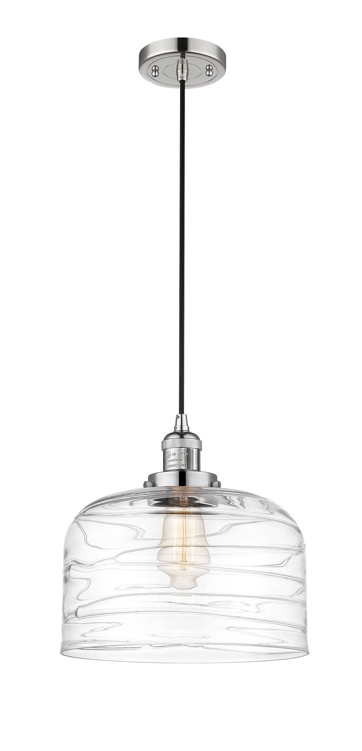 Innovations 201C-PN-G713-L-LED LED Mini Pendant, Polished Nickel