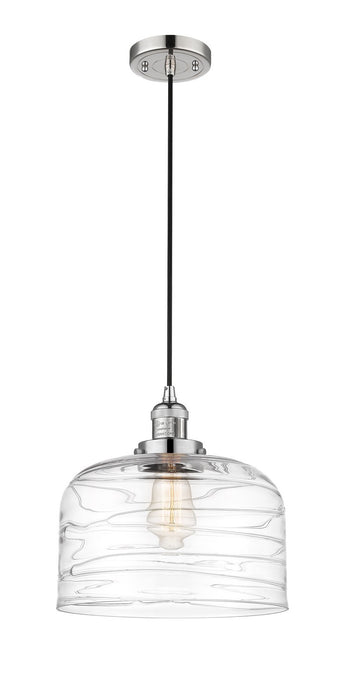 Innovations 201C-PN-G713-L-LED LED Mini Pendant, Polished Nickel