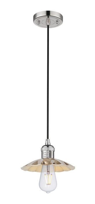 Innovations 201C-PN-M17-PN LED Mini Pendant, Polished Nickel