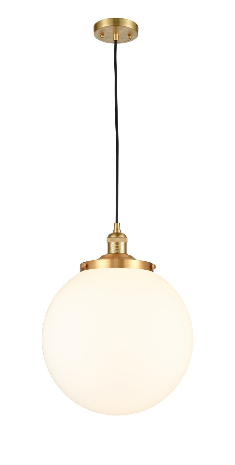 Innovations 201C-SG-G201-14 One Light Mini Pendant, Satin Gold