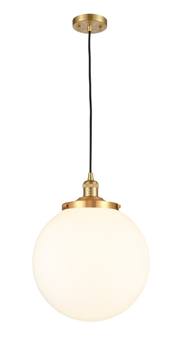 Innovations 201C-SG-G201-14 One Light Mini Pendant, Satin Gold