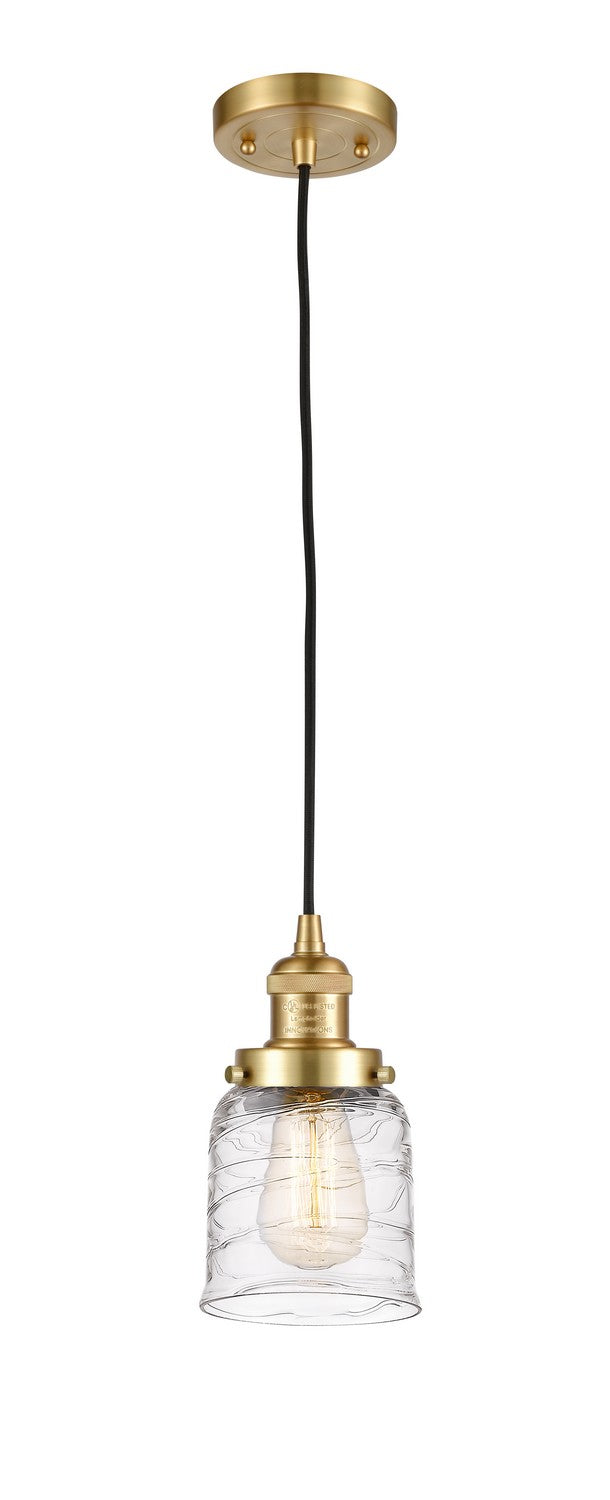 Innovations 201C-SG-G513 One Light Mini Pendant, Satin Gold