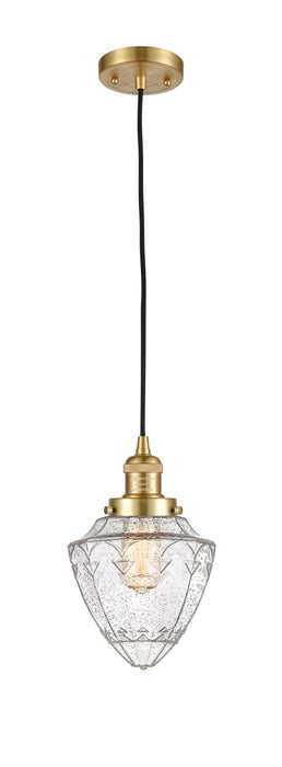Innovations 201C-SG-G664-7-LED LED Mini Pendant, Satin Gold