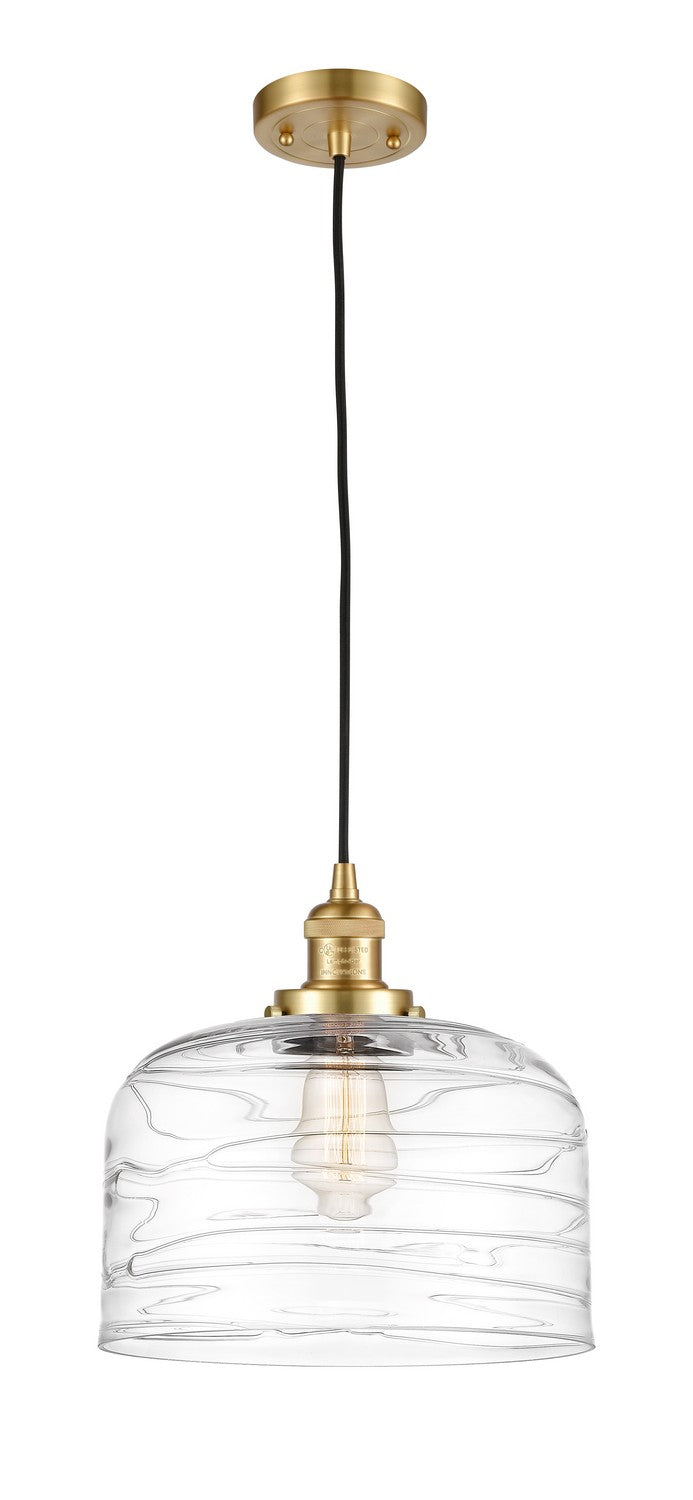 Innovations 201C-SG-G713-L One Light Mini Pendant, Satin Gold