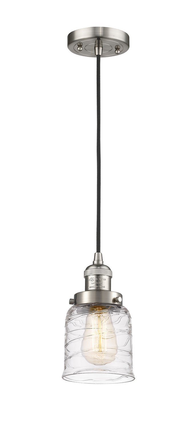 Innovations 201C-SN-G513-LED LED Mini Pendant, Brushed Satin Nickel