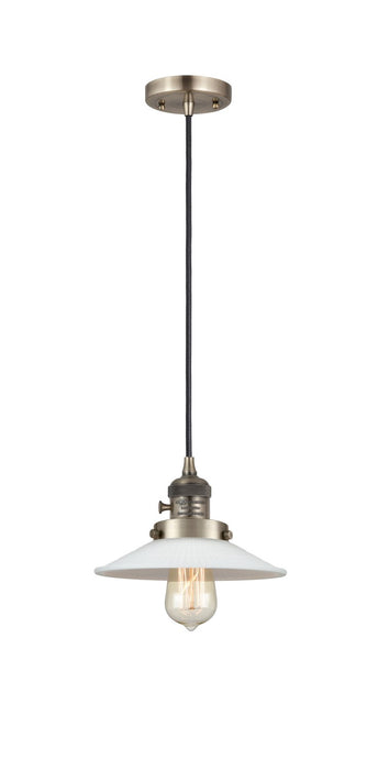Innovations 201CSW-AB-G1 One Light Mini Pendant, Antique Brass