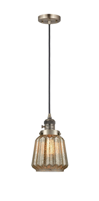 Innovations 201CSW-AB-G146-LED LED Mini Pendant, Antique Brass