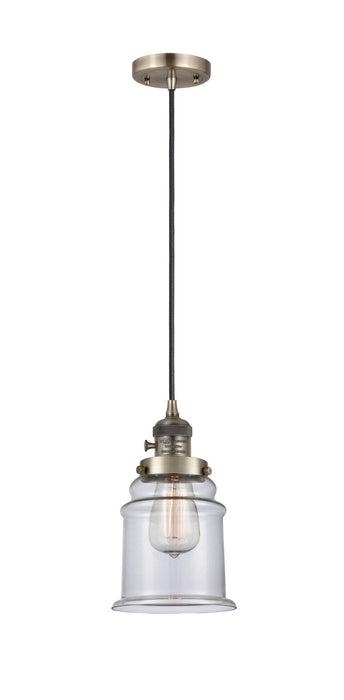 Innovations 201CSW-AB-G182-LED LED Mini Pendant, Antique Brass