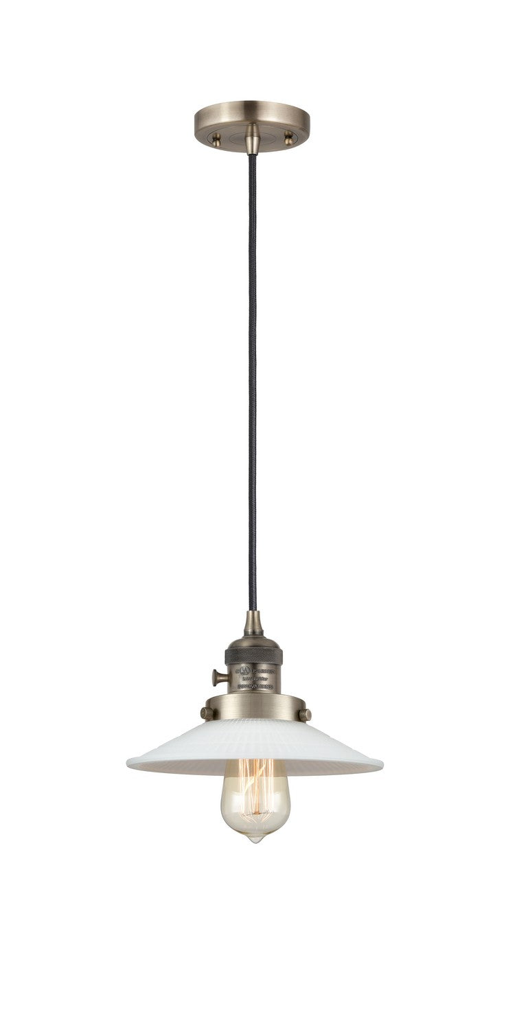 Innovations 201CSW-AB-G1-LED LED Mini Pendant, Antique Brass