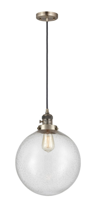 Innovations 201CSW-AB-G204-12-LED LED Mini Pendant, Antique Brass