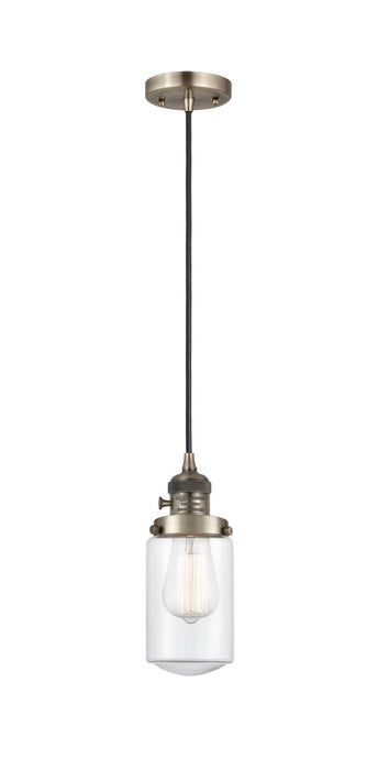 Innovations 201CSW-AB-G312-LED LED Mini Pendant, Antique Brass