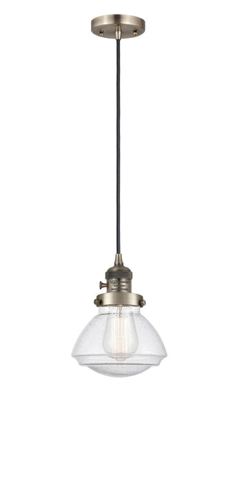 Innovations 201CSW-AB-G324-LED LED Mini Pendant, Antique Brass