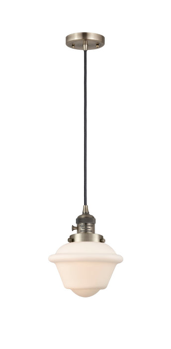 Innovations 201CSW-AB-G531 One Light Mini Pendant, Antique Brass