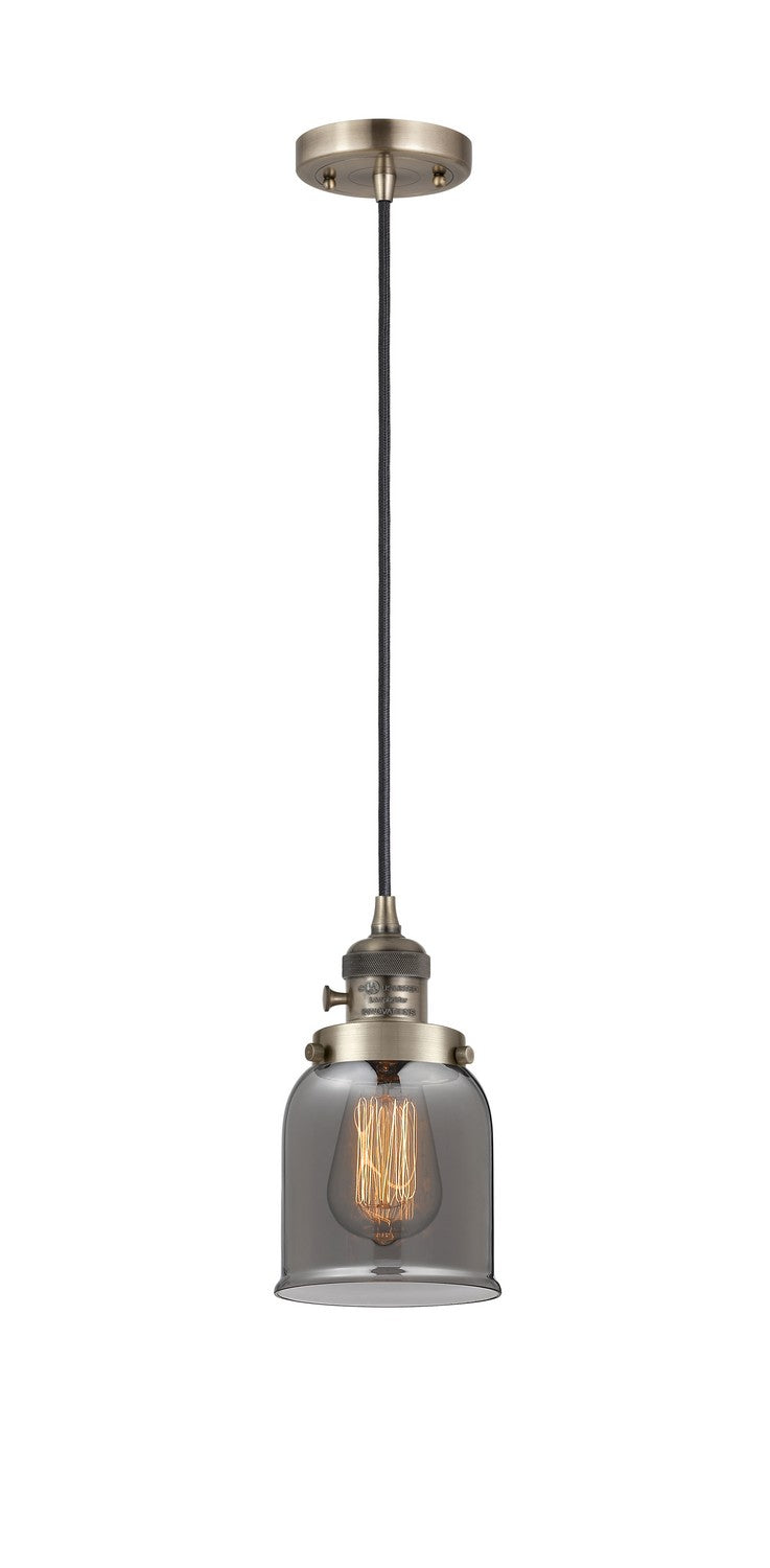 Innovations 201CSW-AB-G53-LED LED Mini Pendant, Antique Brass