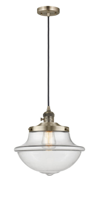 Innovations 201CSW-AB-G542 One Light Mini Pendant, Antique Brass