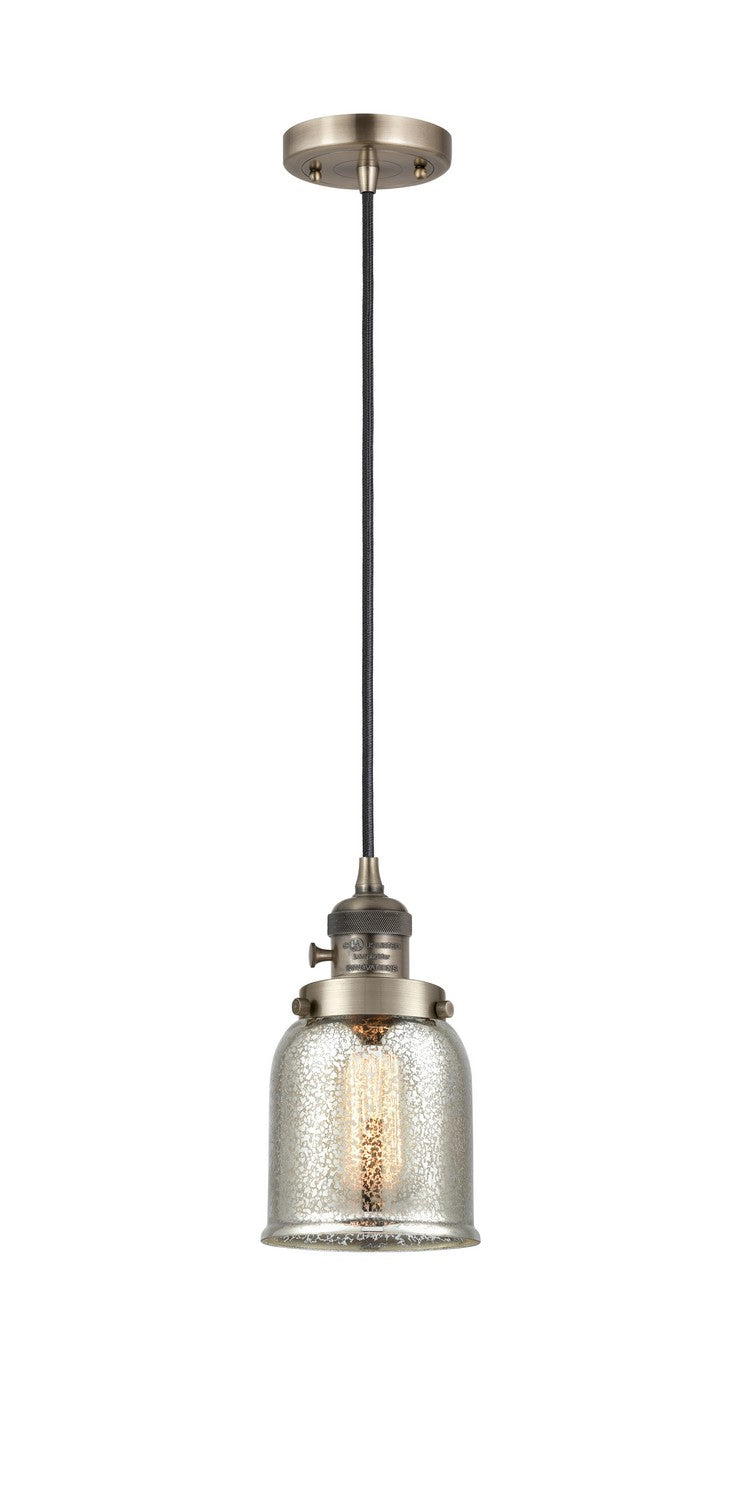 Innovations 201CSW-AB-G58 One Light Mini Pendant, Antique Brass