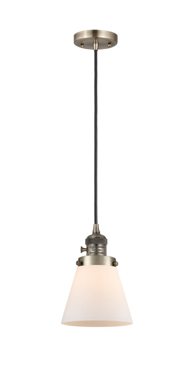 Innovations 201CSW-AB-G61-LED LED Mini Pendant, Antique Brass