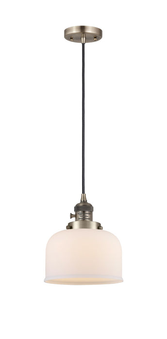 Innovations 201CSW-AB-G71 One Light Mini Pendant, Antique Brass