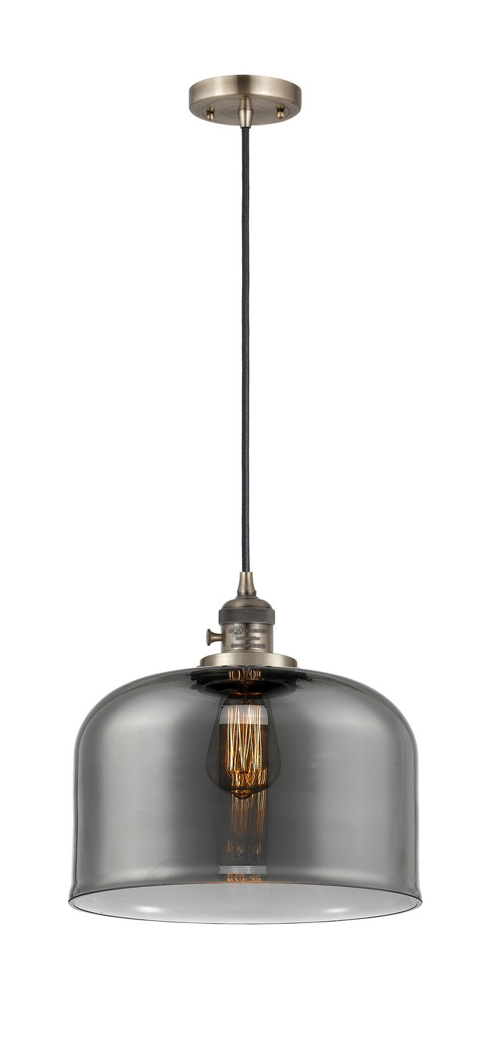 Innovations 201CSW-AB-G73-L One Light Mini Pendant, Antique Brass