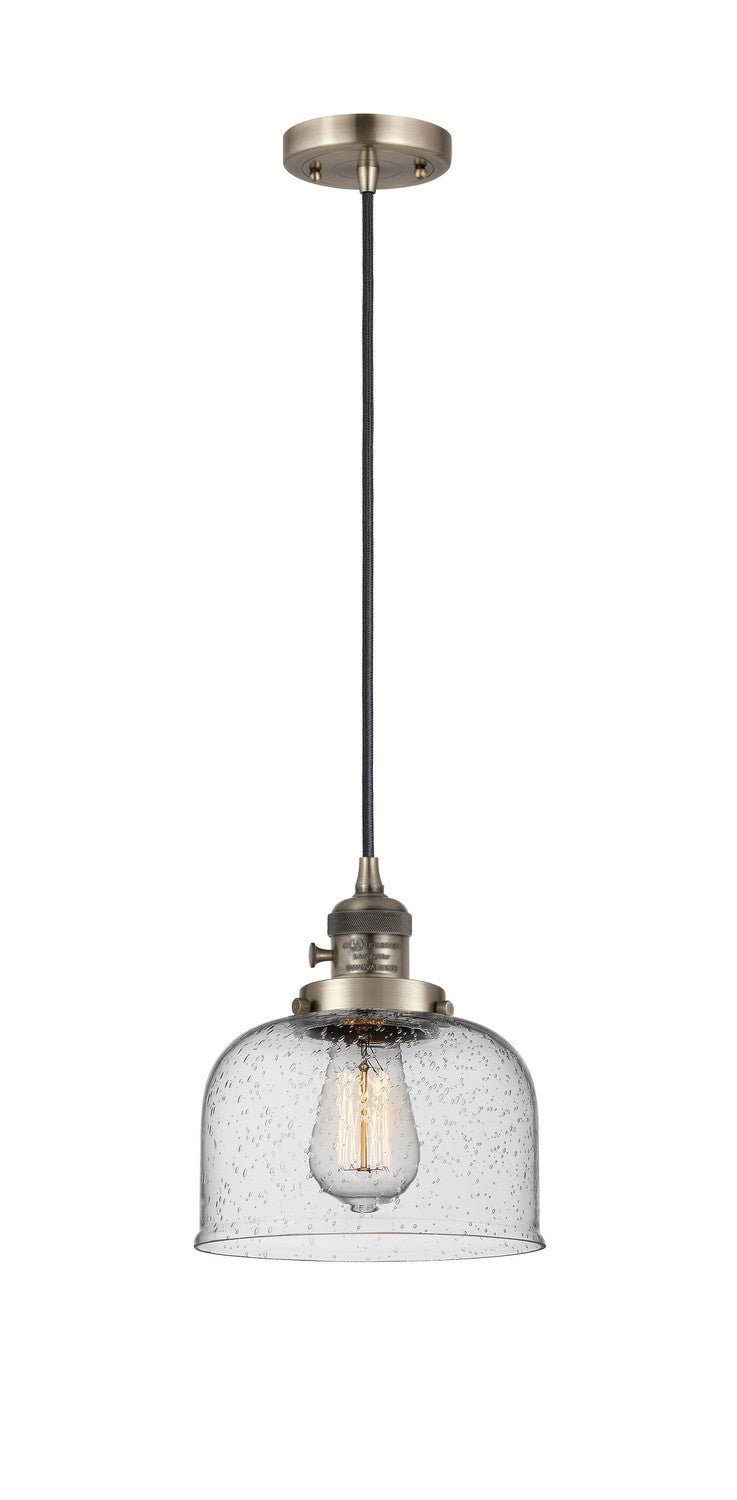 Innovations 201CSW-AB-G74-LED LED Mini Pendant, Antique Brass