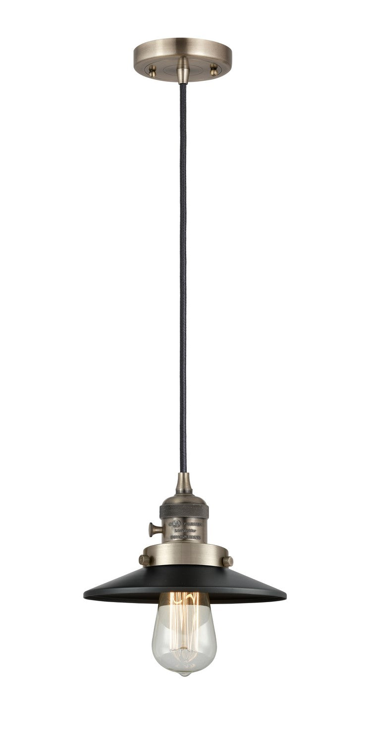 Innovations 201CSW-AB-M6-LED LED Mini Pendant, Antique Brass