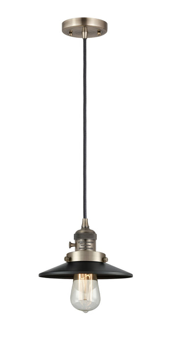 Innovations 201CSW-AB-M6-LED LED Mini Pendant, Antique Brass