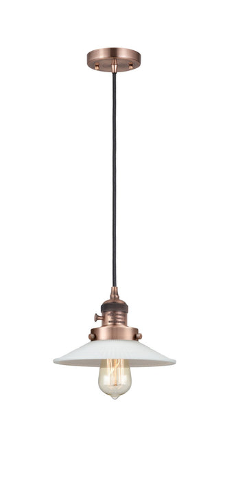Innovations 201CSW-AC-G1 One Light Mini Pendant, Antique Copper