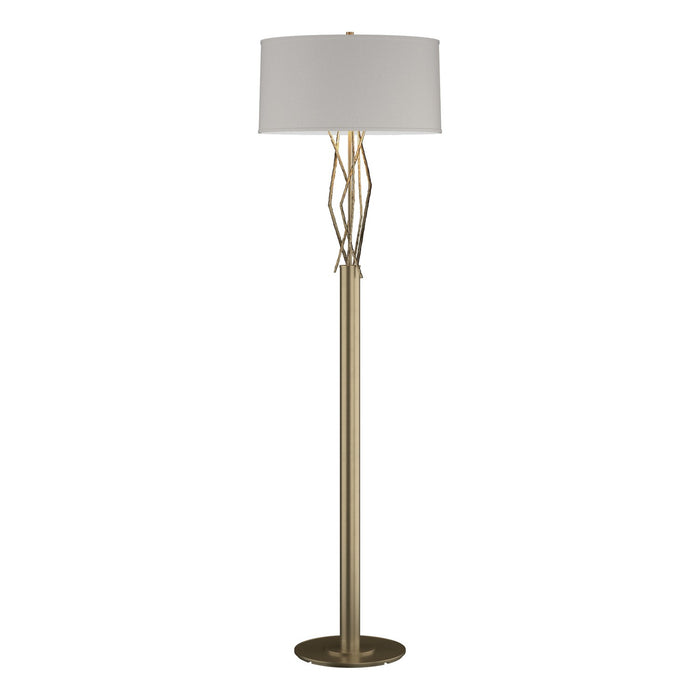 Hubbardton Forge 237660-SKT-84-SE1899 One Light Floor Lamp, Soft Gold
