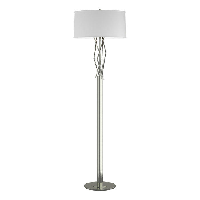 Hubbardton Forge 237660-SKT-85-SF1899 One Light Floor Lamp, Sterling