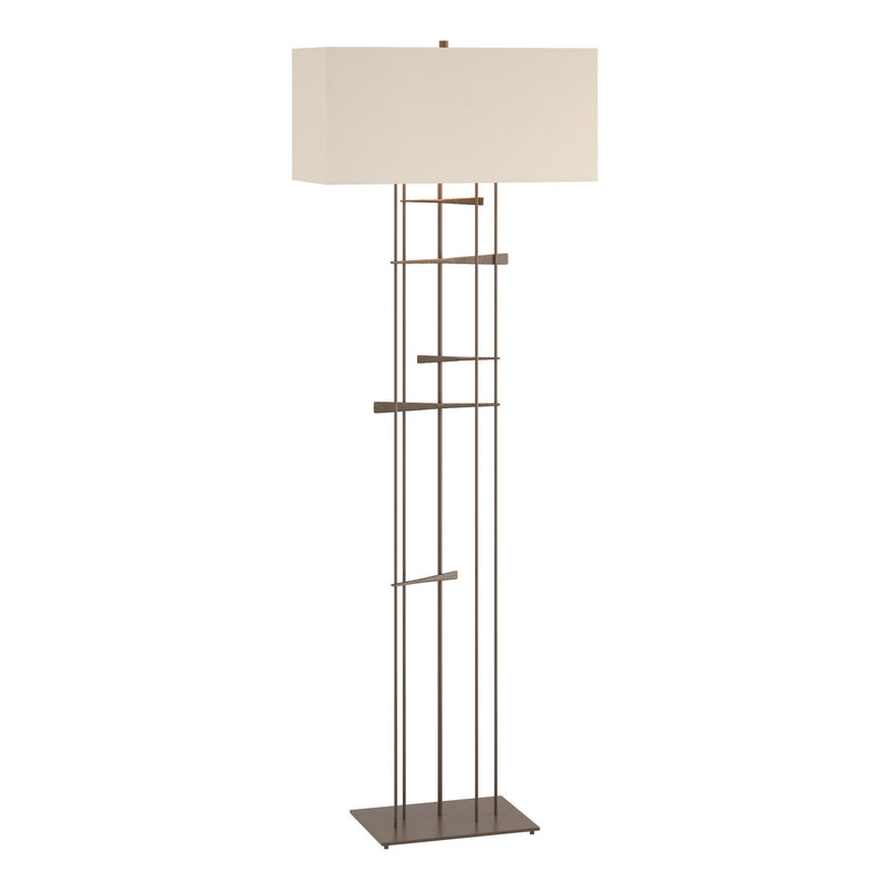Hubbardton Forge 237670-SKT-05-SE2302 One Light Floor Lamp, Bronze