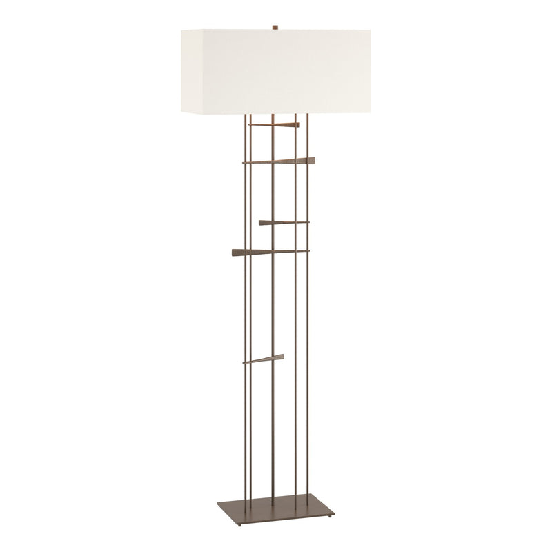 Hubbardton Forge 237670-SKT-05-SF2302 One Light Floor Lamp, Bronze