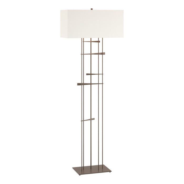 Hubbardton Forge 237670-SKT-05-SF2302 One Light Floor Lamp, Bronze