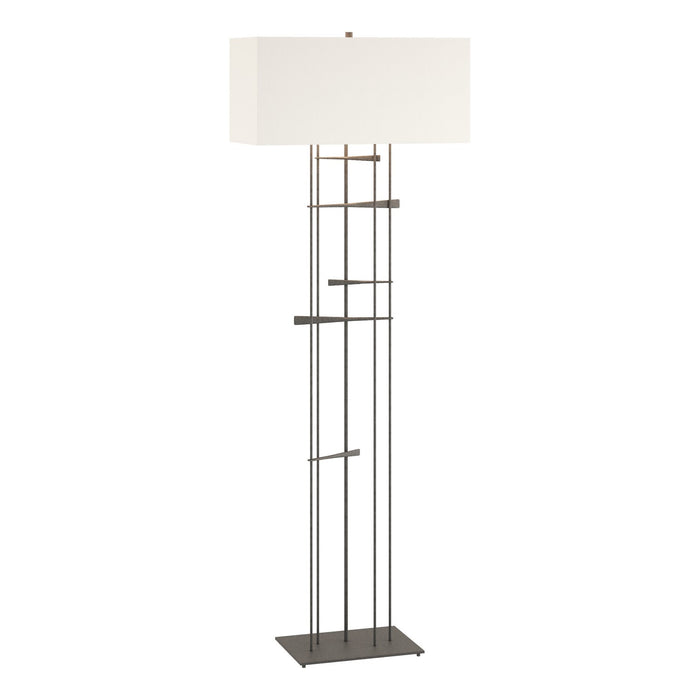 Hubbardton Forge 237670-SKT-20-SF2302 One Light Floor Lamp, Natural Iron