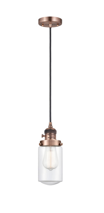 Innovations 201CSW-AC-G312-LED LED Mini Pendant, Antique Copper