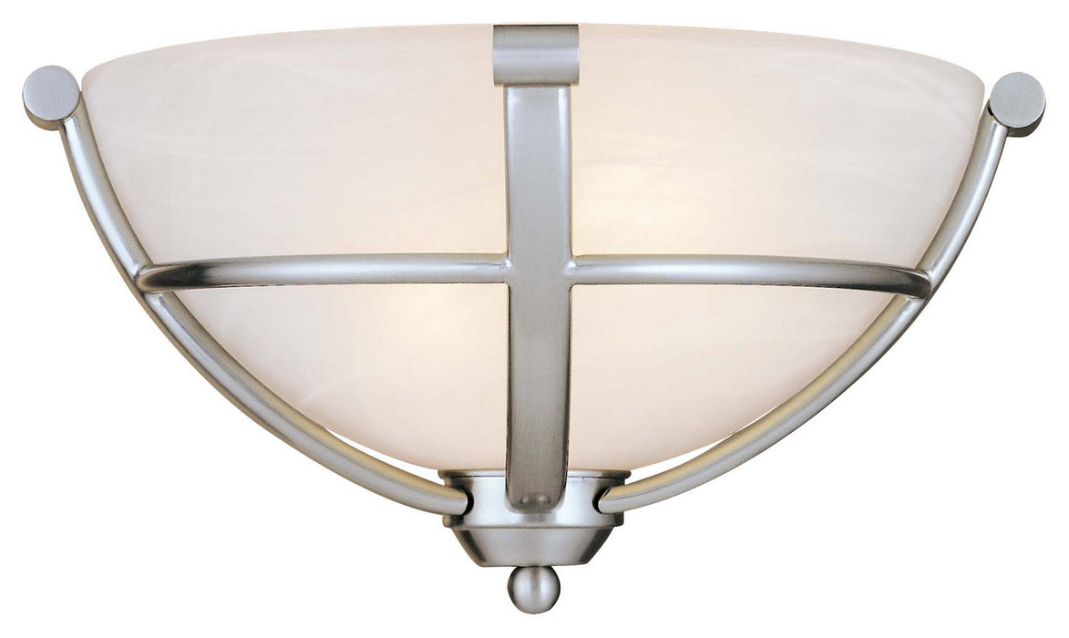 Minka-Lavery 1420-84 Two Light Wall Sconce, Brushed Nickel