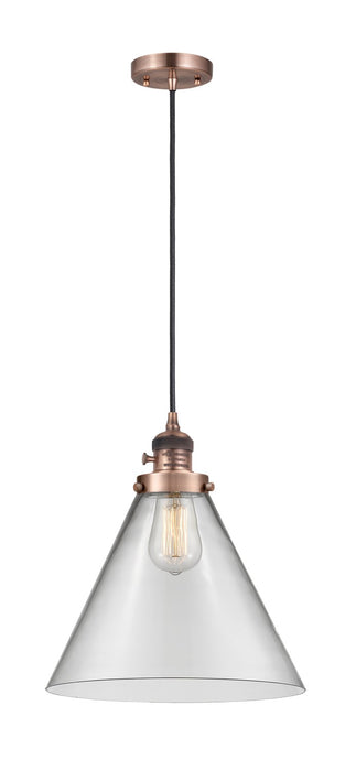 Innovations 201CSW-AC-G42-L-LED LED Mini Pendant, Antique Copper