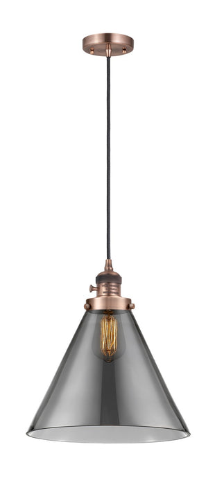Innovations 201CSW-AC-G43-L-LED LED Mini Pendant, Antique Copper