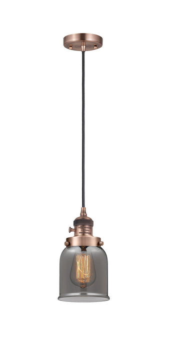 Innovations 201CSW-AC-G53 One Light Mini Pendant, Antique Copper